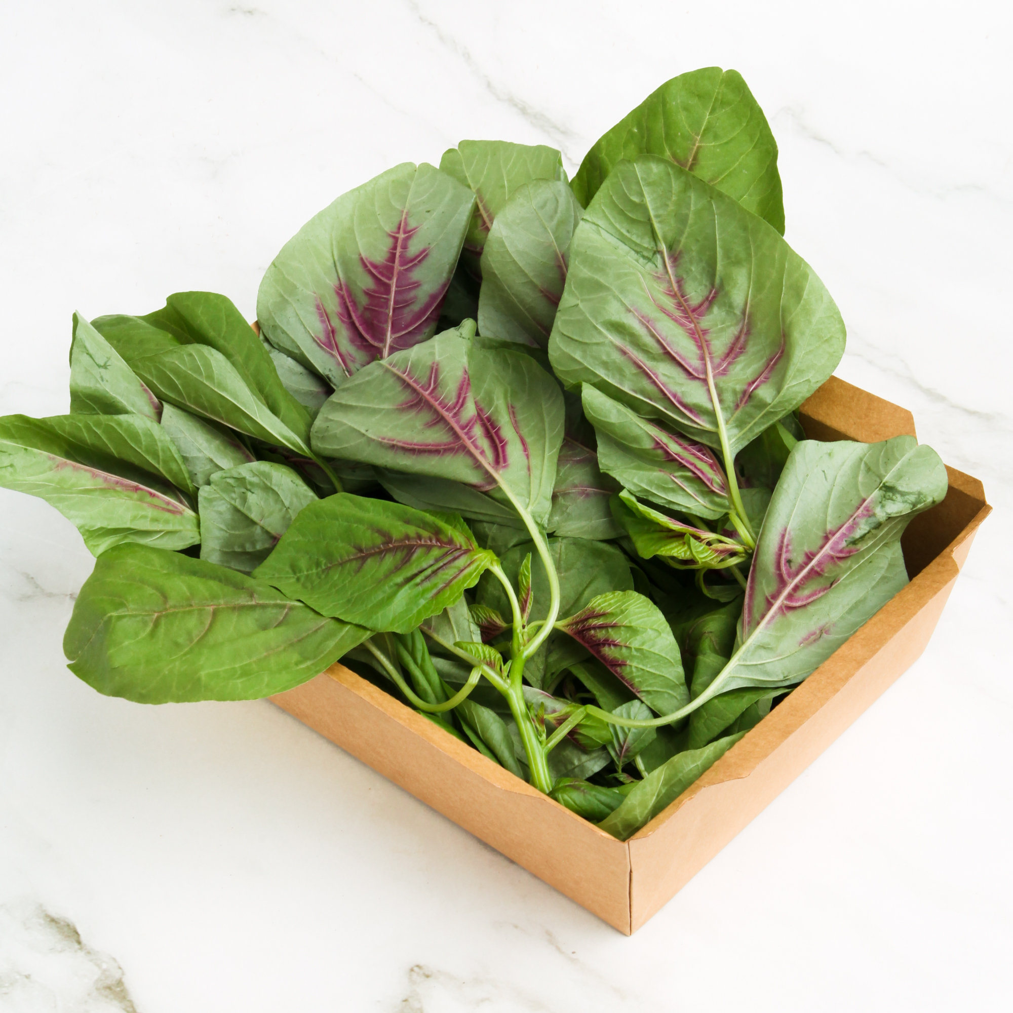 Organic Red Baby Spinach